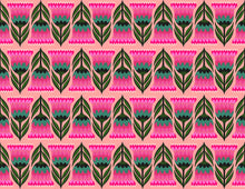 Load image into Gallery viewer, Celosia in Punch by Anna Maria from Jumpstart Collection, Northcott, AMT130-23L, Anna Maria Textiles