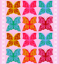 Load image into Gallery viewer, Pre-Order, Fluttering Borderless Quilt Kit featuring with Overdressed Collection by Anna Maria from Northcott