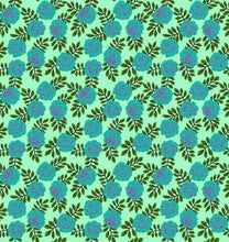Load image into Gallery viewer, Pre-Order, Carnation in Aqua by Anna Maria from Yesterday Collection, Northcott, AMT155-75C