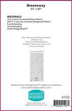 Load image into Gallery viewer, Breezeway Quilt Pattern