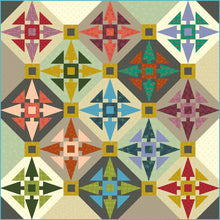 Load image into Gallery viewer, Compass Quilt Pattern