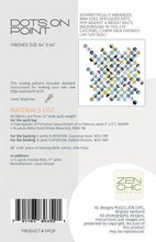 Load image into Gallery viewer, Dots on Point Quilt Pattern