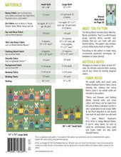 Load image into Gallery viewer, The Bunny Bunch Quilt pattern