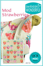 Load image into Gallery viewer, Mod Strawberries Quilt Pattern