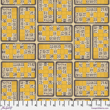 Load image into Gallery viewer, Yellow - Tiny Print from Palette Yellow by Tim Holtz for Freespirit