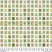 Load image into Gallery viewer, Stamps in Green from Eclectic Palette Green by Time Holtz for Freespirit, PWTH261.Green