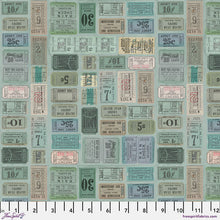 Load image into Gallery viewer, Eclectic Elements Palette TEAL Fat Quarter Bundle by Tim Holtz for Freespirit Fabric
