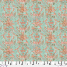 Load image into Gallery viewer, Eclectic Elements Palette TEAL Fat Quarter Bundle by Tim Holtz for Freespirit Fabric