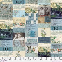 Load image into Gallery viewer, Eclectic Elements Palette Blue Half Yard Bundle by Tim Holtz for Freespirit Fabric