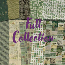 Load image into Gallery viewer, Stamps in Green from Eclectic Palette Green by Time Holtz for Freespirit, PWTH261.Green