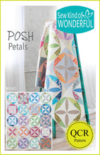 Load image into Gallery viewer, Posh Petals Quilt Pattern