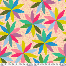 Load image into Gallery viewer, Cartwheels in Cream 108" Wide Backing, AM Loves Hue