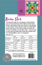 Load image into Gallery viewer, Barn Star Quilt Pattern