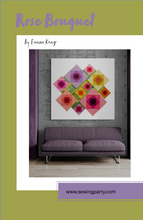 Load image into Gallery viewer, Rose Bouquet Quilt Pattern