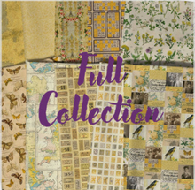 Load image into Gallery viewer, Yellow - Tiny Print from Palette Yellow by Tim Holtz for Freespirit