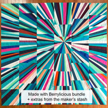 Load image into Gallery viewer, Firework Quilt Pattern by Tara faughnan