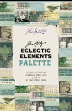 Load image into Gallery viewer, Eclectic Elements Palette TEAL Fat Quarter Bundle by Tim Holtz for Freespirit Fabric