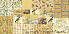 Load image into Gallery viewer, Yellow - Tiny Print from Palette Yellow by Tim Holtz for Freespirit