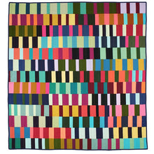 Load image into Gallery viewer, Bars Quilt Pattern by Tara Faughnan