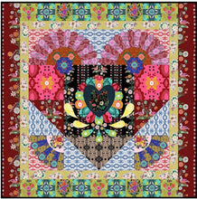 Load image into Gallery viewer, Folk Heart Quilt Pattern