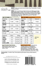 Load image into Gallery viewer, Slash Quilt Pattern