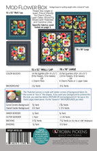 Load image into Gallery viewer, Mod Flower Box Quilt Pattern