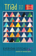 Load image into Gallery viewer, Triad Quilt Pattern