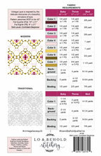 Load image into Gallery viewer, Vintage Lace Quilt Pattern