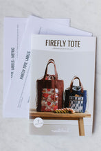 Load image into Gallery viewer, Firefly Tote Pattern