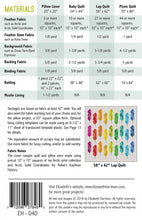 Load image into Gallery viewer, Arctic Feathers Quilt pattern