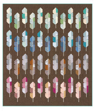 Load image into Gallery viewer, Arctic Feathers Quilt pattern