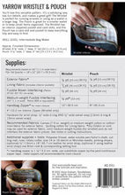 Load image into Gallery viewer, Yarrow Wristlet & Pouch Pattern