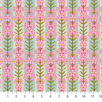 Forgetmenot in Romance by Anna Maria from Iconic Collection, Northcott, AMT125-20V, Anna Maria Textiles