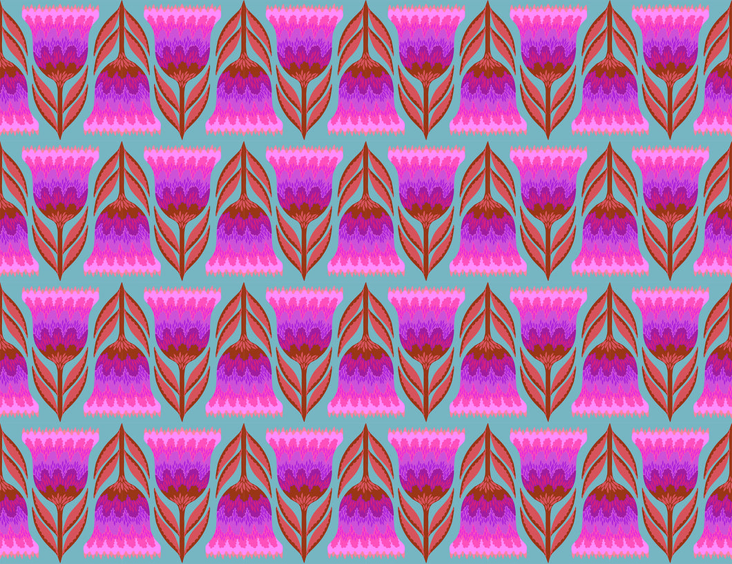 Celosia in Amber by Anna Maria from Jumpstart Collection, Northcott, AMT130-83C, Anna Maria Textiles