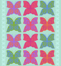 Load image into Gallery viewer, 6 O'Clock Panel in Pale by Anna Maria from Overdressed Collection, Northcott, AMT154-75V
