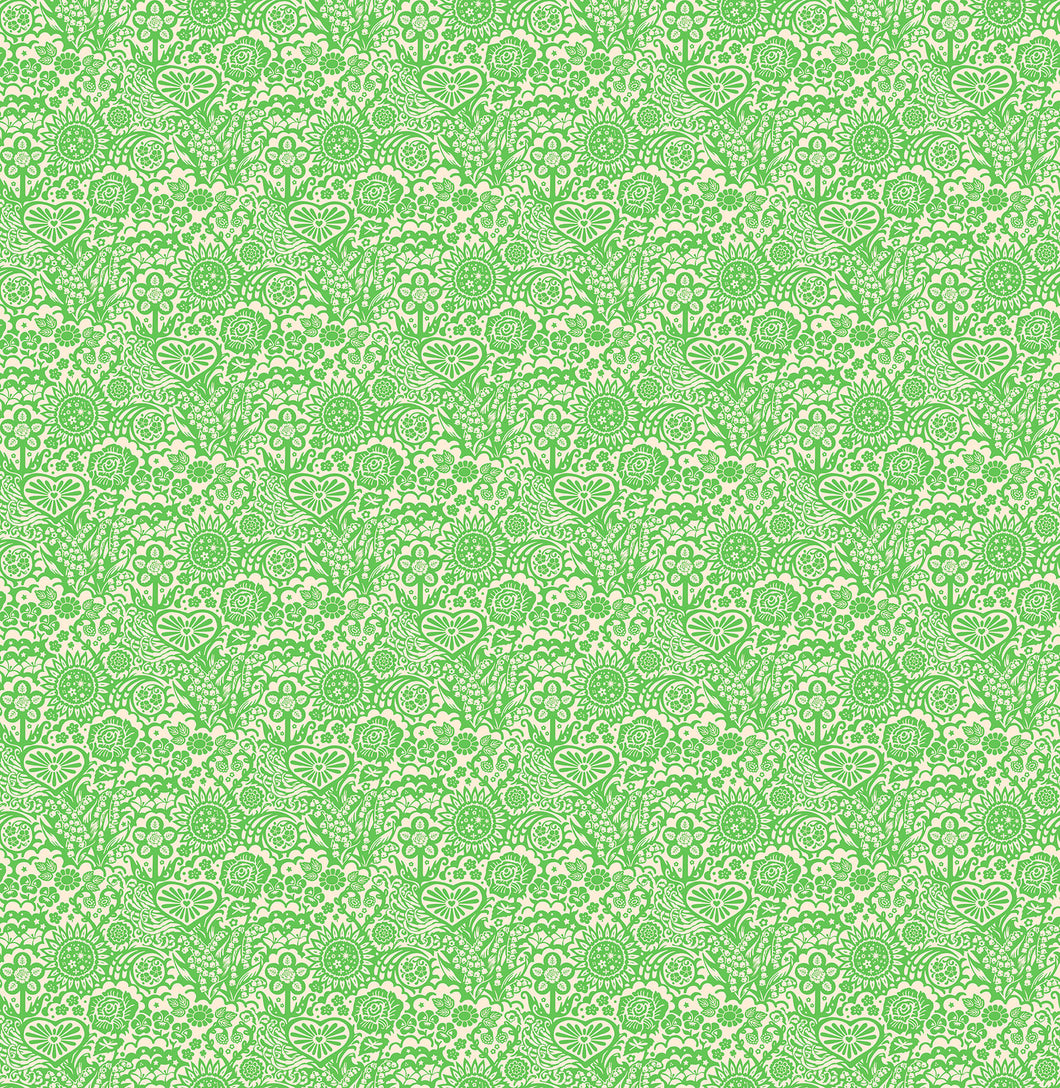 Pre-Order, Little Heaven in Verdant by Anna Maria from Yesterday Collection, Northcott, AMT156-73C