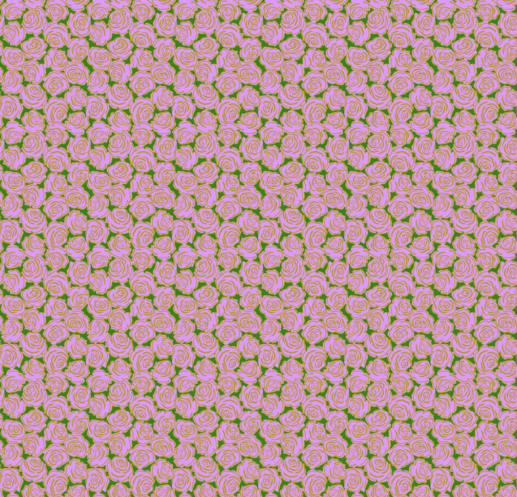 Pre-Order, Rosette in Lilac by Anna Maria from Yesterday Collection, Northcott, AMT159-83C