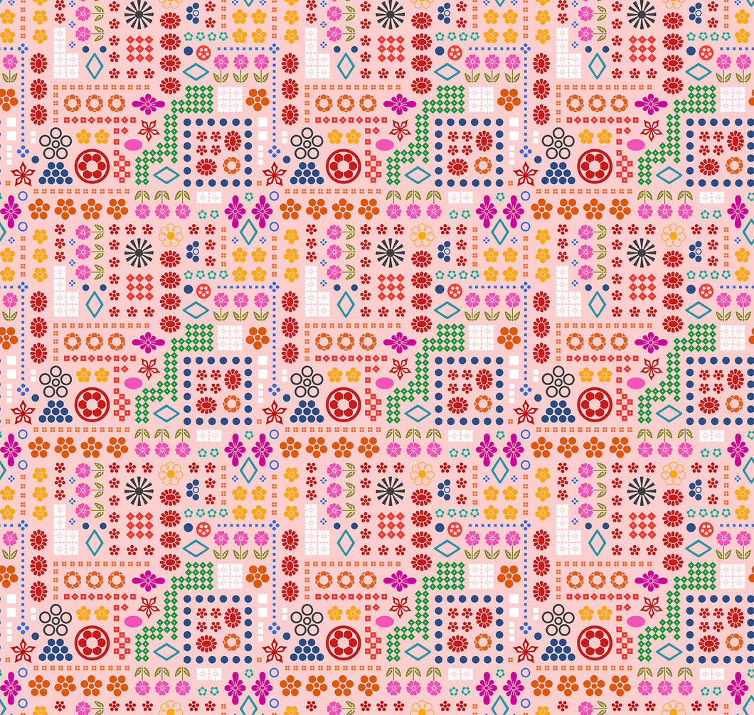 Pre-Order, High Score in Blush by Anna Maria from Yesterday Collection, Northcott, AMT160-20L