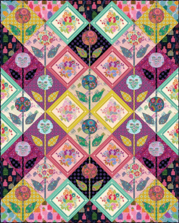 Pre-Order, Allegory Quilt Kit featuring with Allegory Collection by Anna Maria from Northcott