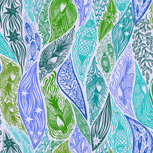Load image into Gallery viewer, Current in Water 108&quot; Wide Back by Anna Maria from Shooting Star Collection, Northcott, BAMT118-83
