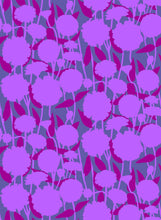 Load image into Gallery viewer, Pompom in Grape by Anna Maria from Silhouette Collection, Northcott, CLAMT103-83C
