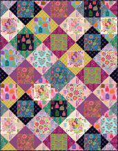Load image into Gallery viewer, Pre-Order, Crossover Quilt Kit featuring with Allegory Collection by Anna Maria from Northcott
