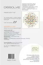 Load image into Gallery viewer, Dissolve Quilt Pattern by Zen Chic

