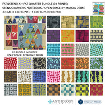 Load image into Gallery viewer, Pre-Order Stenographer&#39;s Notebook Fat Quarter Bundle
