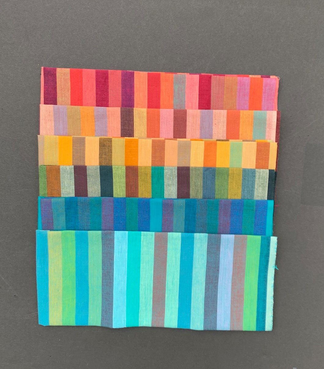 Kaffe Fassett Broad Stripe Woven Stripes Fat Quarter Bundle