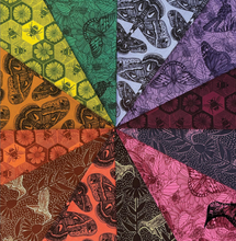 Load image into Gallery viewer, Pre-Order, Busy in Citrus by Anna Maria from Indelible Ink Collection, Northcott, AMT1005-71C
