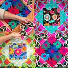 Load image into Gallery viewer, Dainty Tray Quilt Kit featuring Jumpstart Collection by Anna Maria for Northcott
