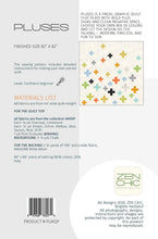 Load image into Gallery viewer, Pluses Quilt Pattern by Zen Chic

