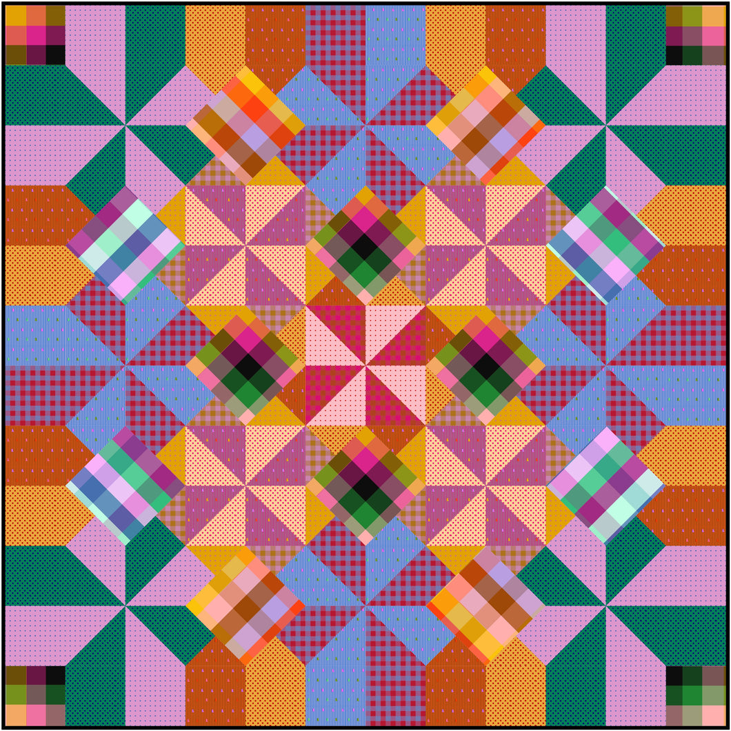 Pre-Order, Garden Variety Quilt Kit