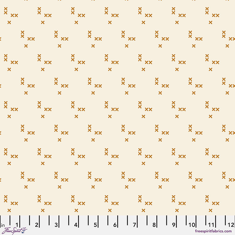 Cross Stitch in Mellow from Complements by Sew Kind of Wonderful, Freespirit, PWSK033.Mellow